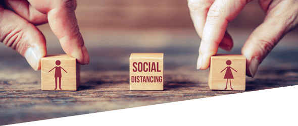 Covid-19 et distanciation sociale